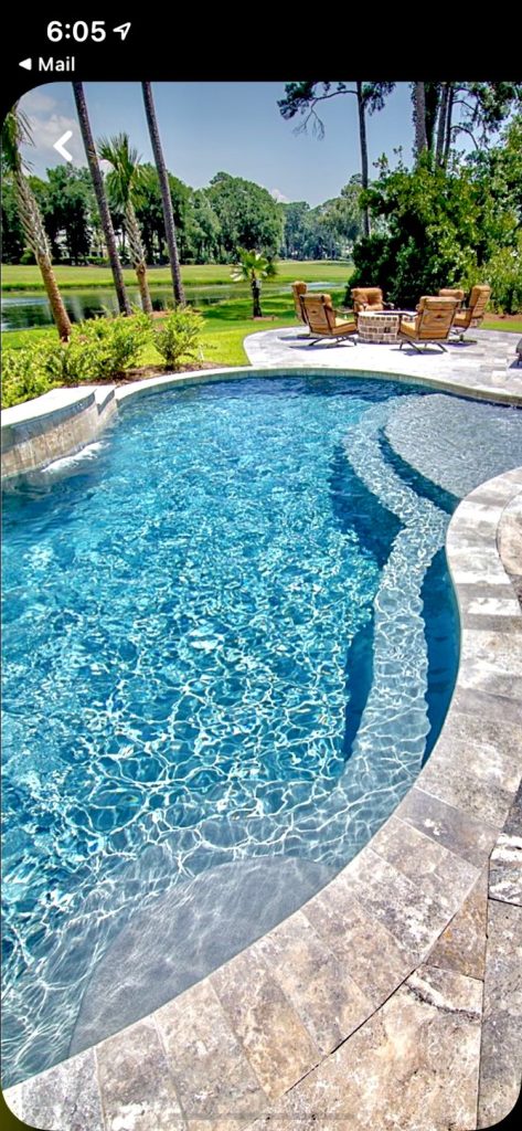 Pool remodeling by Werth Builders